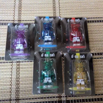 BE@RBRICK A-RA-SHI 5체 세트