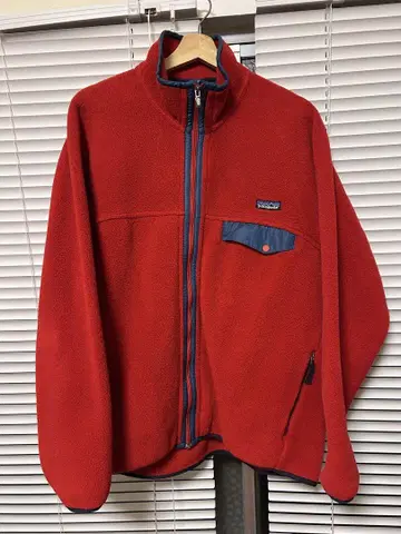 Patagonia Synchilla 플리스 L 사이즈 레드