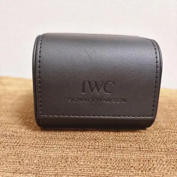 IWC 가죽 수납 박스 블랙