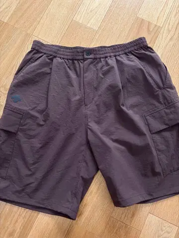 [ ALLTERRAIN 81 ] 데상트 다크 브라운 카고 숏팬츠