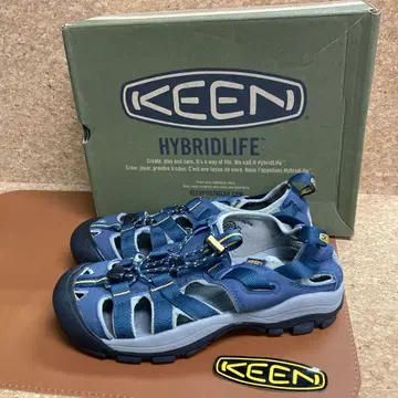 KEEN Owyhee 스포츠 샌들 올리브 25.0cm