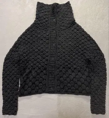 sarah pacini 사라파치니 모헤어 니트 그레이 가디건