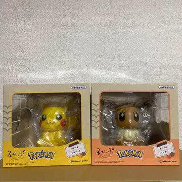 포켓몬 룩업 피카츄 이브이 피규어 세트