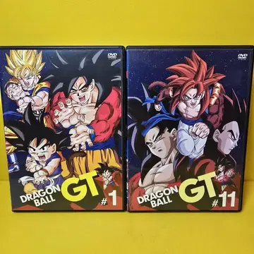 새상품 케이스 교환 완료 드래곤볼 GT 전 11권 DVD 전권 세트