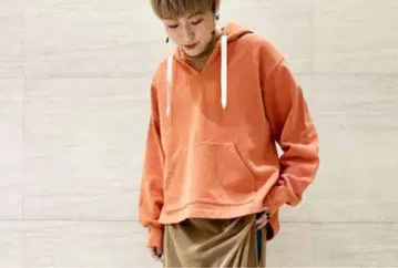 Johnbull 슬릿 풀오버 후드티