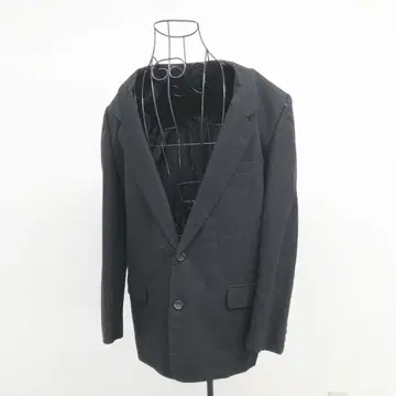 꼼사데모드 자켓 아우터 M 블랙 모 100% 일본제 심플
