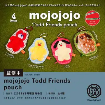 mojojo Todd Friends 파우치 컴플리트 세트