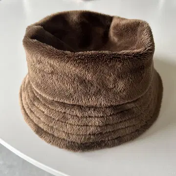 ca4la 카시라 브라운 버킷햇 퍼