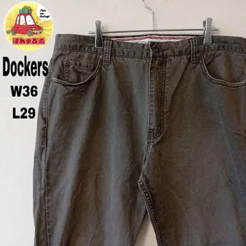 USA 구제 의류 DOCKERS 치노 팬츠 W36 L29 그레이