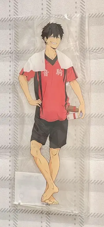 하이큐 쿠로오 테츠로 극락탕 콜라보 빅 아크릴 스탠드