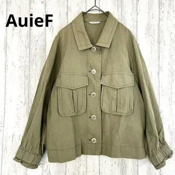 아위에프 AuieF 밀리터리 자켓 [ M ] 사파리 자켓 아우터