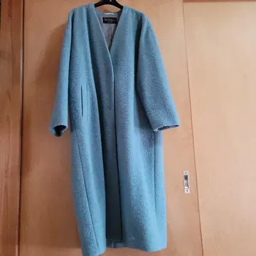 Mia & Co. 롱 코트 라이트 블루