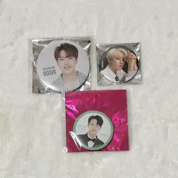 seventeen 호시 캔뱃지 세부치