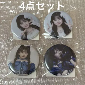 마스다 아야노 생일 기념 캔뱃지 4개 세트