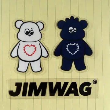 JIMWAG 곰 캐릭터 스티커