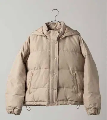 베이지 다운 자켓 사이즈 F
