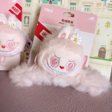 POPLAN 한정판 mokoko 헤어 클립 팝마트 러브브