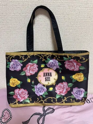 ANNA SUI 꽃무늬 토트백