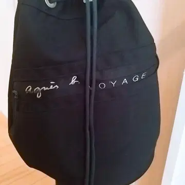 agnes b. Voyage 블랙 백팩