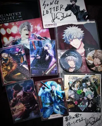 QUARTET NIGHT 쿠로사키 란마루 굿즈 세트