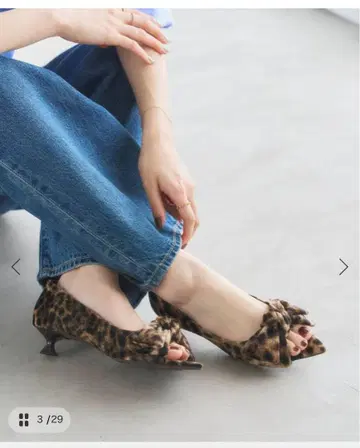 르 탈론 LE TALON 펌프스 오픈토 3.5cm 가을/겨울