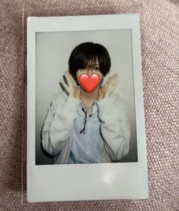 러브시크 사쿠라군 사복 폴라로이드