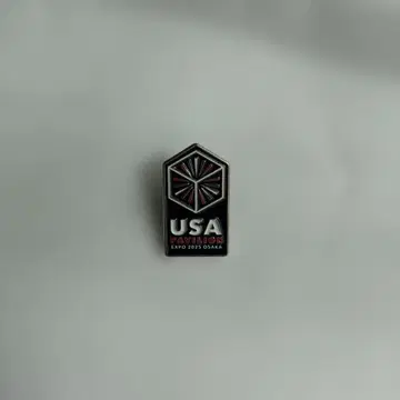 미국관 USA Pavilion EXPO 2025 OSAKA 핀 배지