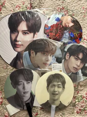 shinee 부채