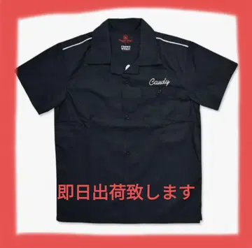 CROPPED HEADS x CROWS 자수 볼링 셔츠 크롭 헤드