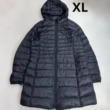유니클로 빅 사이즈 다운 자켓 블랙 XL 사이즈