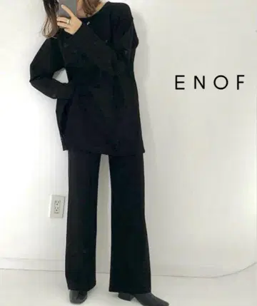 enof 셋업 블랙