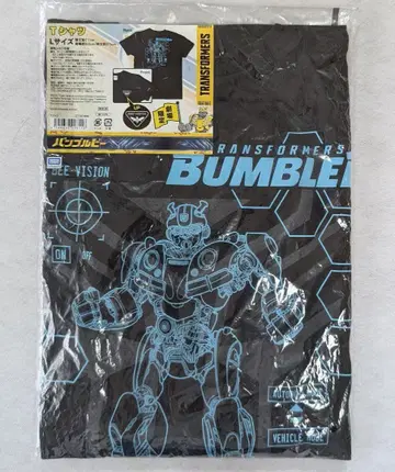 TRANSFORMERS BUMBLEBEE T셔츠 L사이즈 블랙