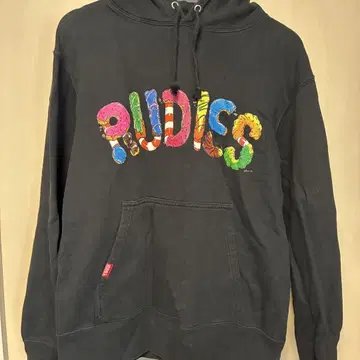 RUDIES 후드티 블랙