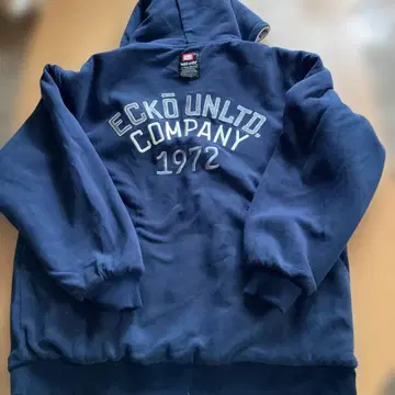 ECKO 지퍼 후드티 리버서블 네이비 시착만 한 상품 y2k