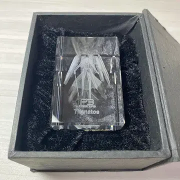 레어 페르소나 3 코나미 스타일 한정판 특전 3D 크리스탈 타나토스