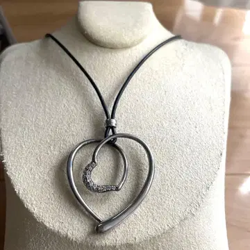 폴리폴리 925 실버 하트 목걸이