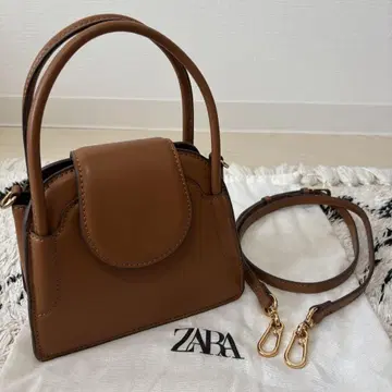 ZARA 숄더백 브라운