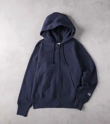 [ Champion ] REVERSE WEAVE 무지 지퍼 후드티