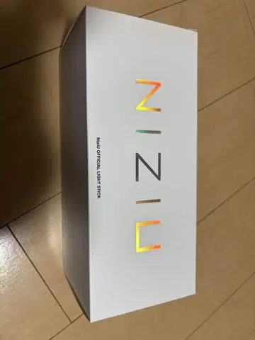 NIZIU 공식 응원봉 화이트 작동 확인됨
