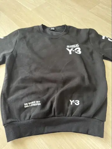 Y-3 블랙 트레이닝복 사인 포함