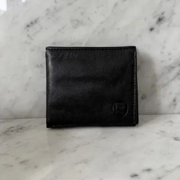 90s Pierre Cardin 피에르 가르뎅 접이식 지갑 블랙 가죽