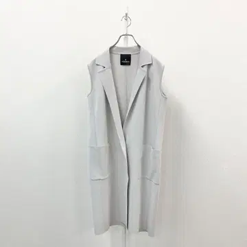 22i16 MORABITO 슬리브리스 롱베스트 겉옷 여성용 38