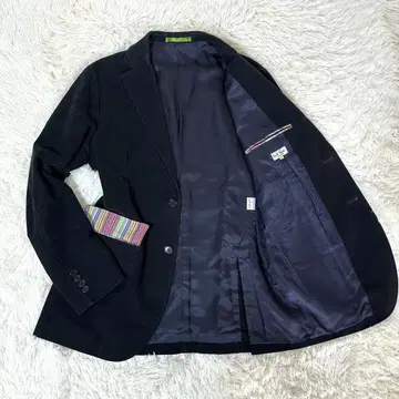 PaulSmith 테일러드 자켓 벨벳 멀티 스트라이프 XL