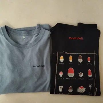 mont-bell 셔츠 2개 세트 M 사이즈