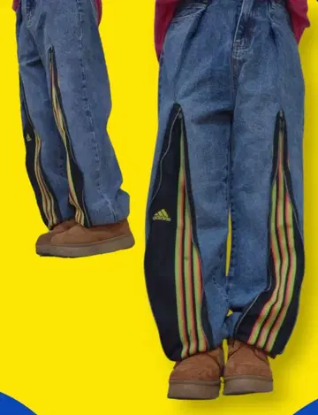 재건축/리메이크/adidas/리메이크 저리 데님