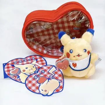 PIKACHU DINER 피카츄 다이너 마스코트 봉제 인형 파우치