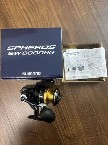 SHIMANO SPHEROS SW6000HG 스피닝 릴 미사용