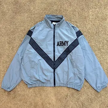 Large 미군 ARMY 나일론 자켓 99년제 그레이