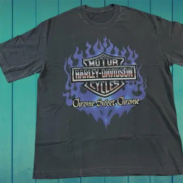 Harley-Davidson 크롬 스위트 크롬 티셔츠