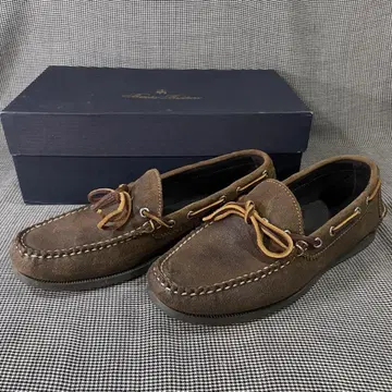 정가 31900엔 Brooks Brothers 가죽 보트 슈즈 데크